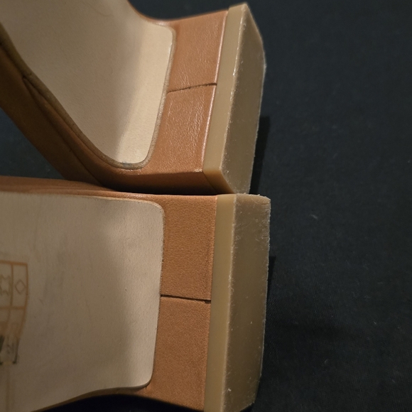 Aantropologie Angel Alarcon Strappy Square Toe Heeled Sandals - Picture 8 of 9